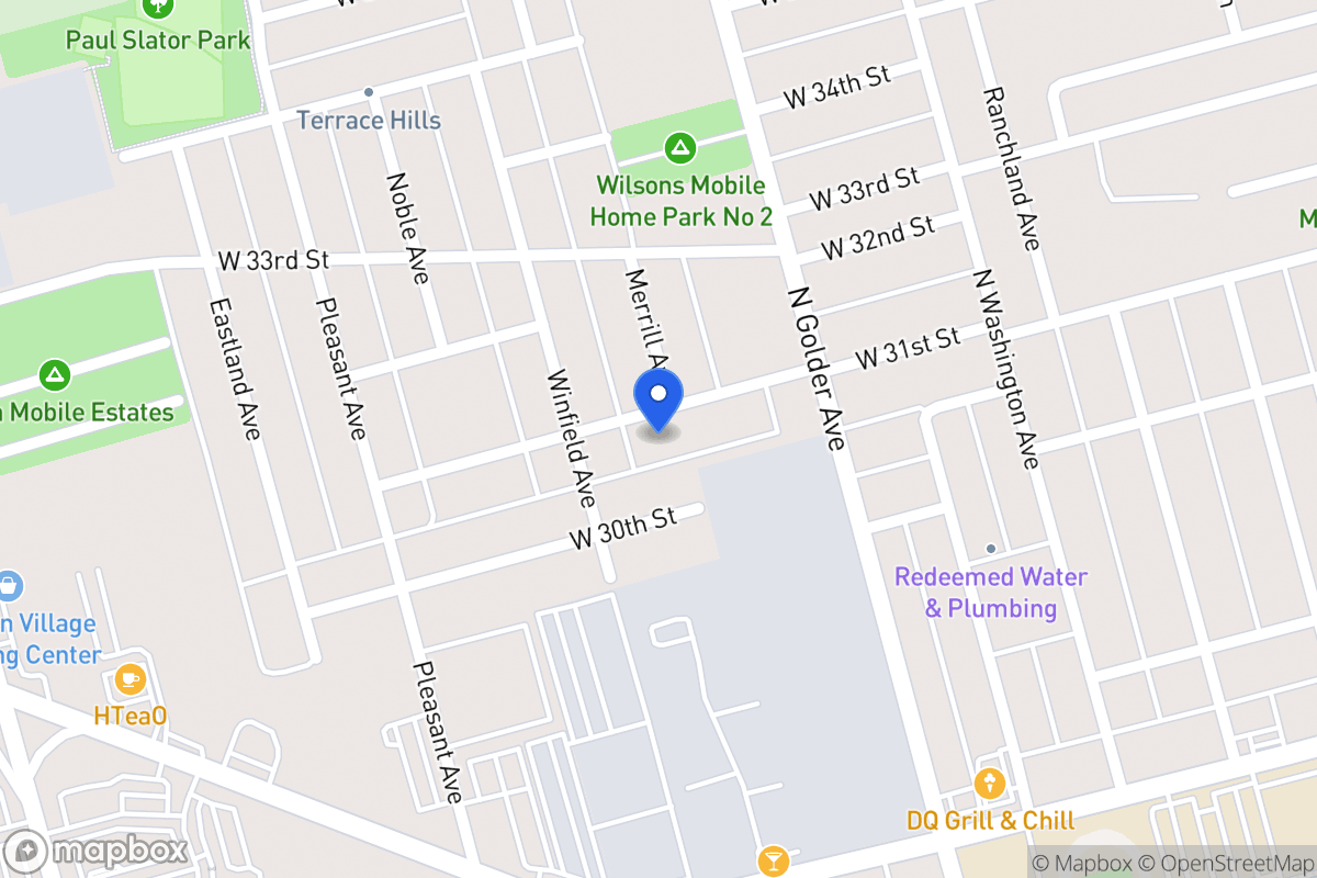 Map of 817 W 31st St, Ector County, Tx