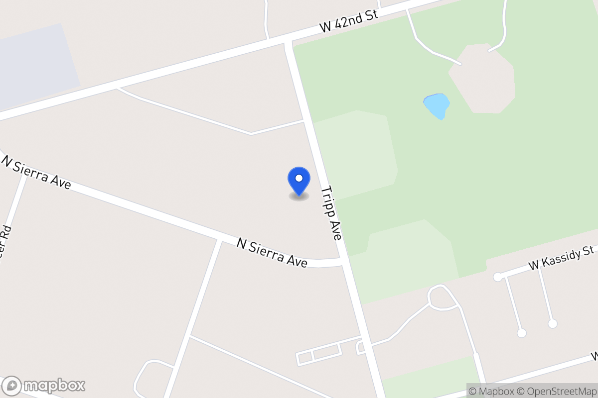 Map of 3820 N Sierra Ave, Ector County, Tx