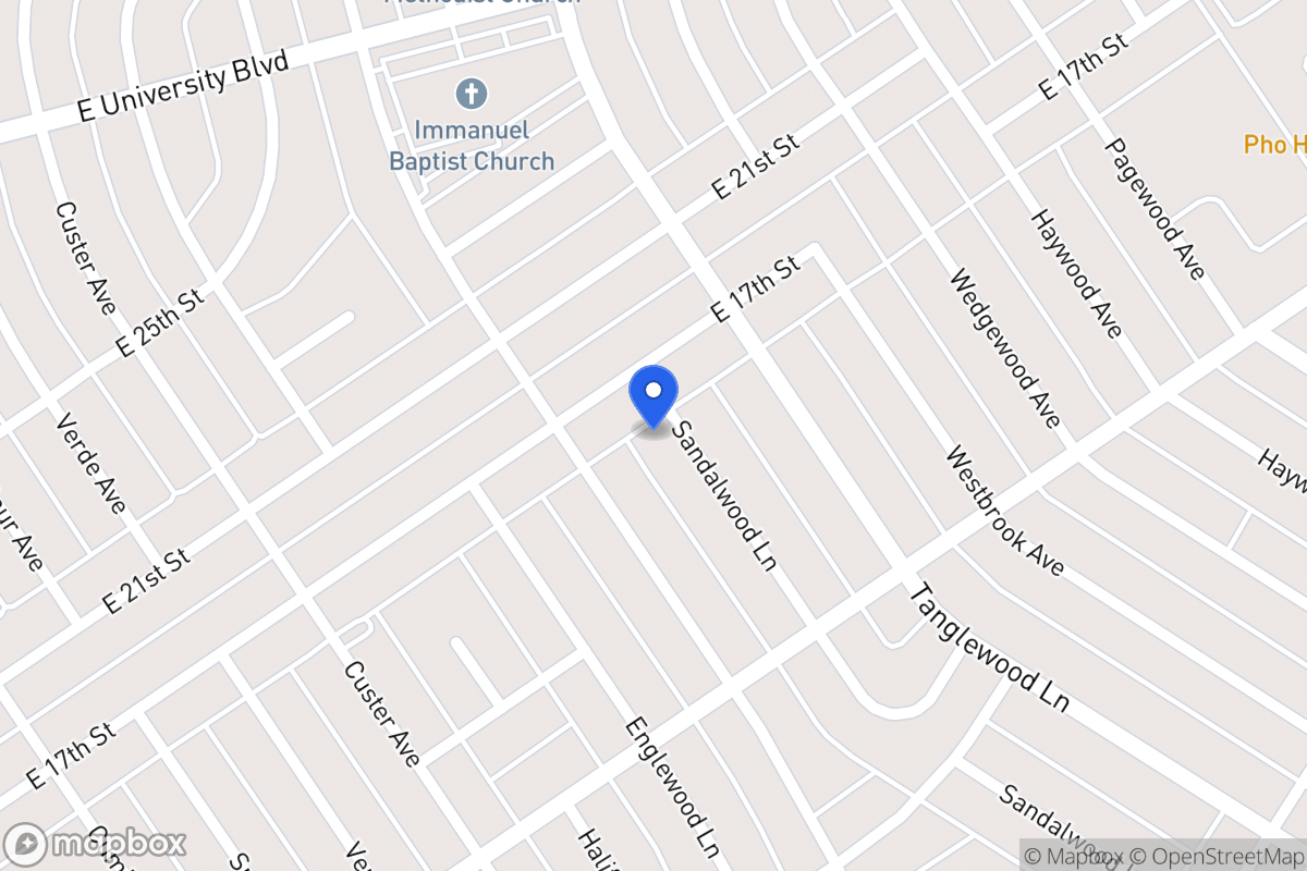 Map of 0   Sandalwood Ln, Ector County, Tx