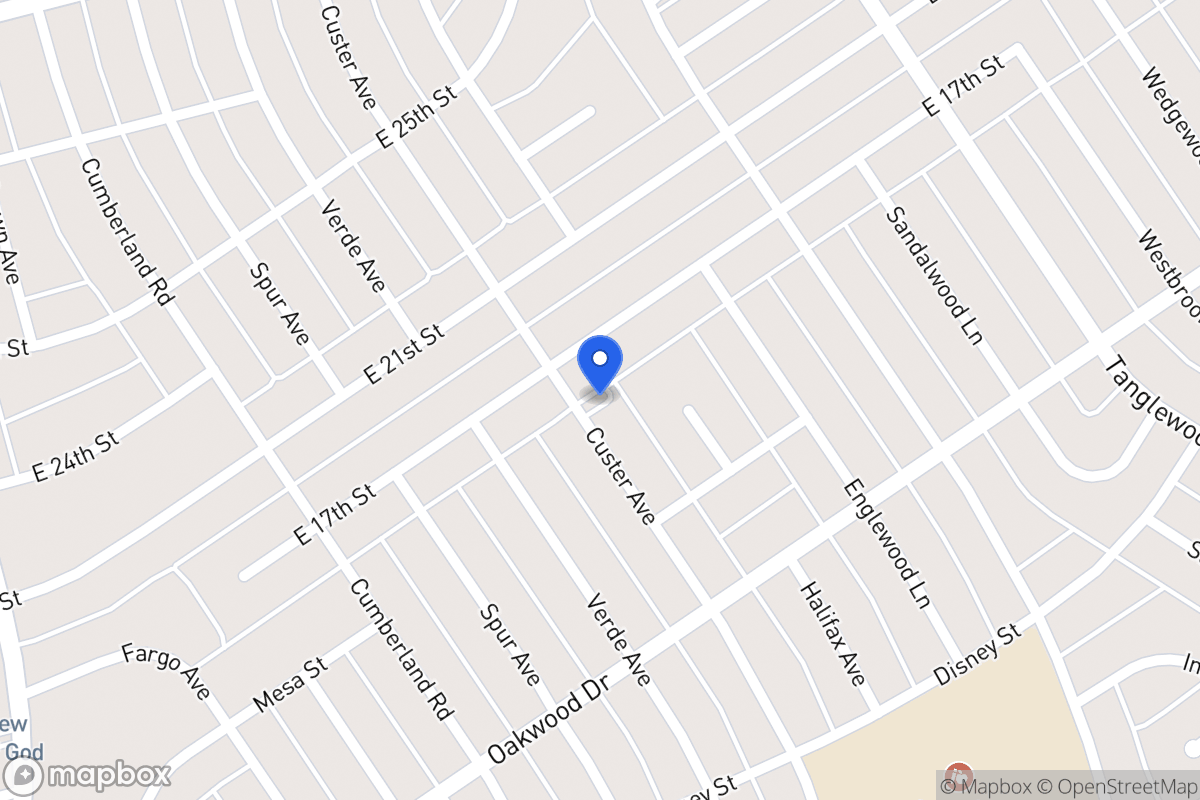Map of 0   Custer Ave, Ector County, Tx
