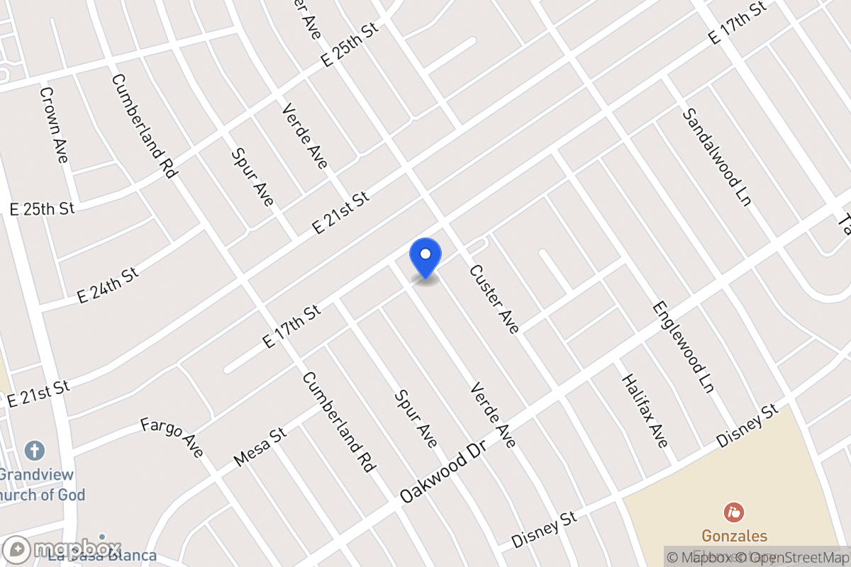 Map of 1518   Verde Ave, Ector County, Tx