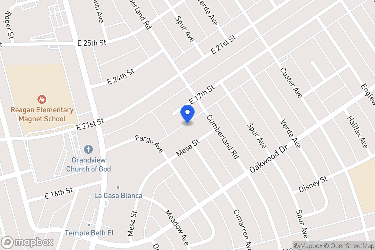 Map of 0   Cumberland Rd, Ector County, Tx