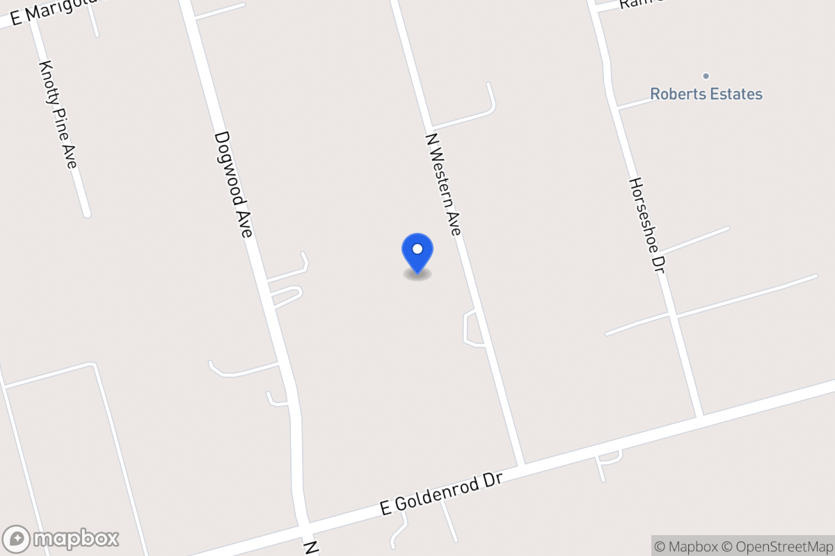 Map of 11614 W Catalpa St, Ector County, Tx