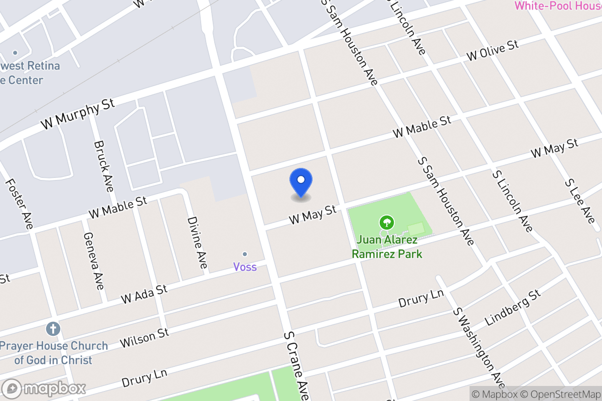 Map of 516 W May St, Ector County, Tx