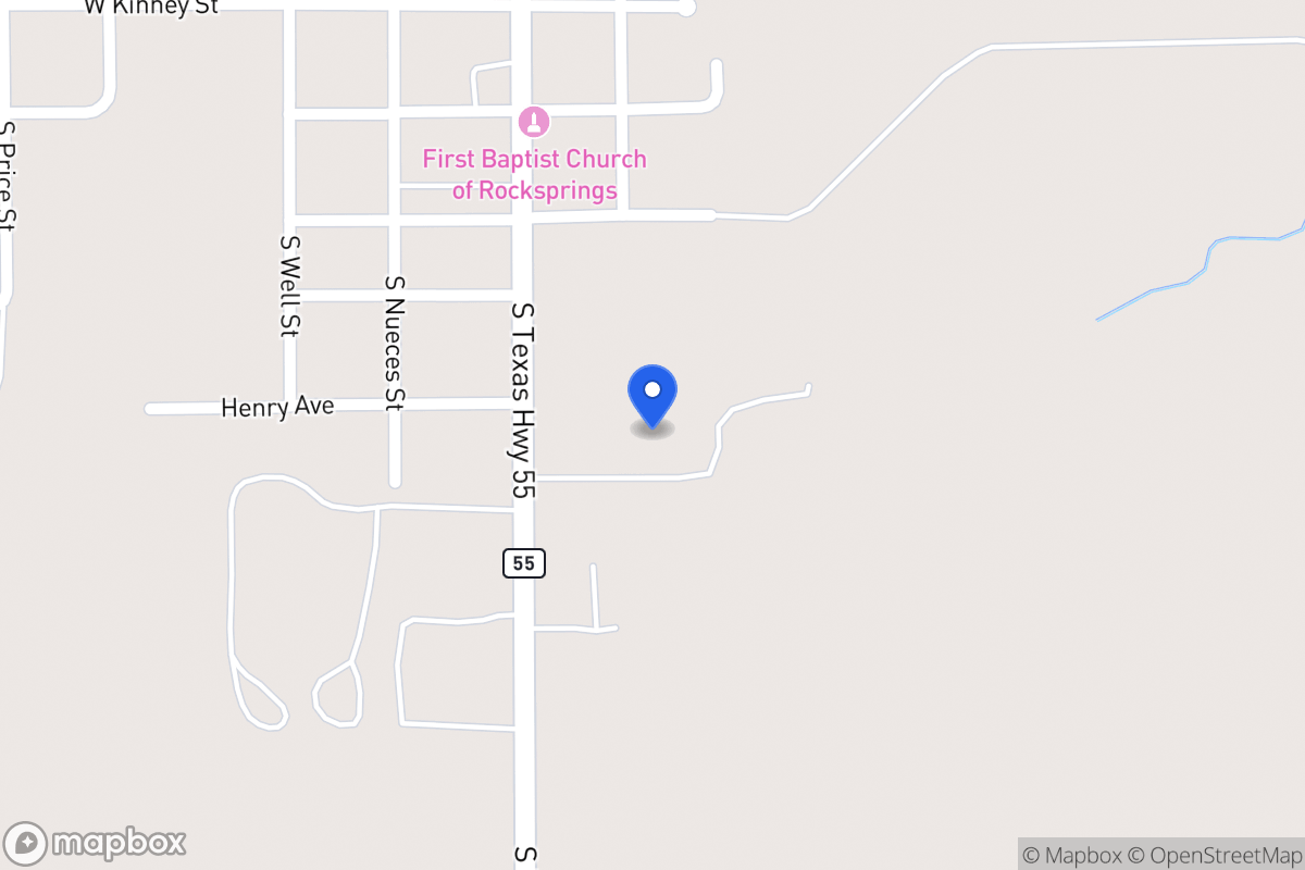 Map of 75  Windsong Ln. , Rocksprings, Tx 78880, Rocksprings