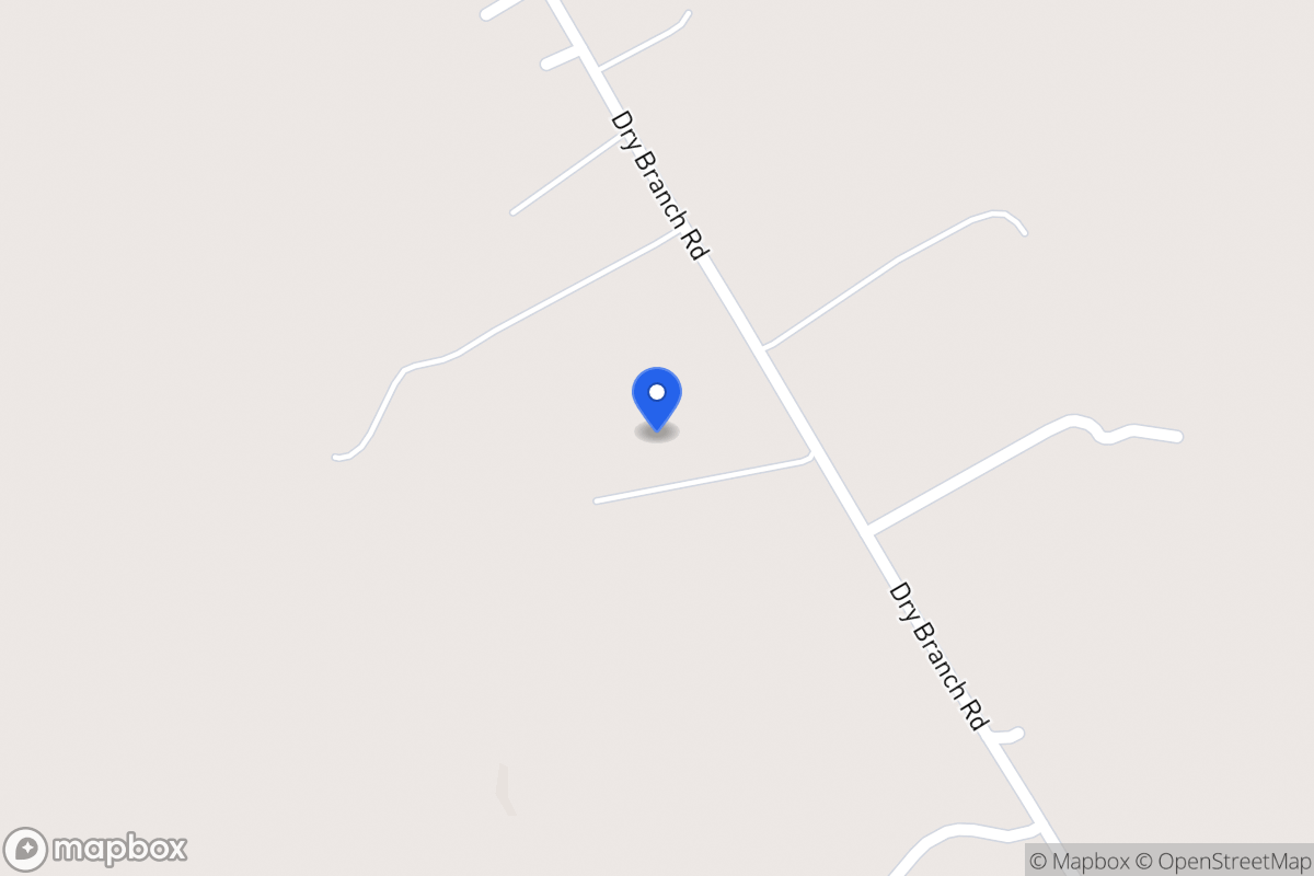 Map of 765   Dry Branch Rd, Forreston, Tx 76041, Forreston
