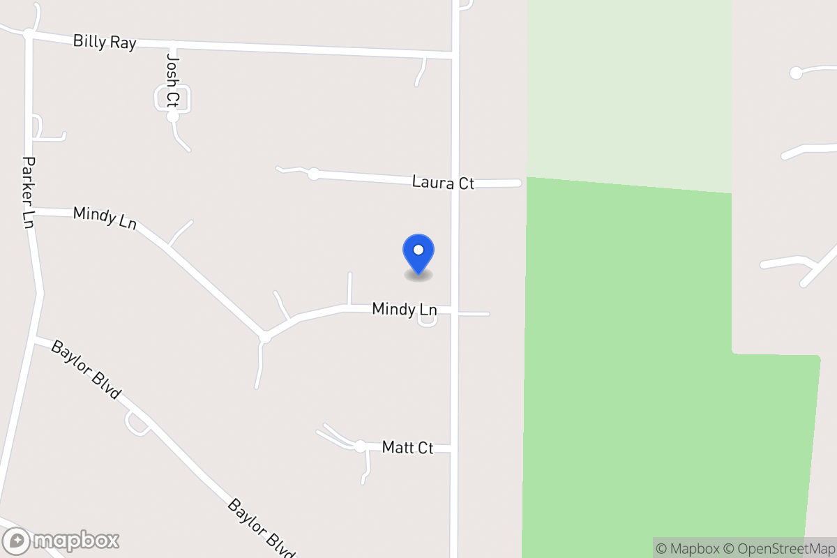 Map of 3651   Mindy Ln, Midlothian, Tx 76065, Midlothian
