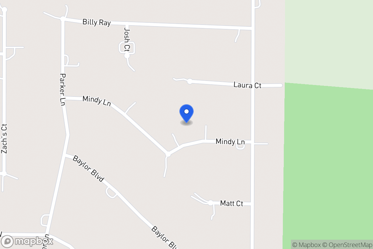Map of Mindy Ln, Midlothian, Tx 76065, Midlothian
