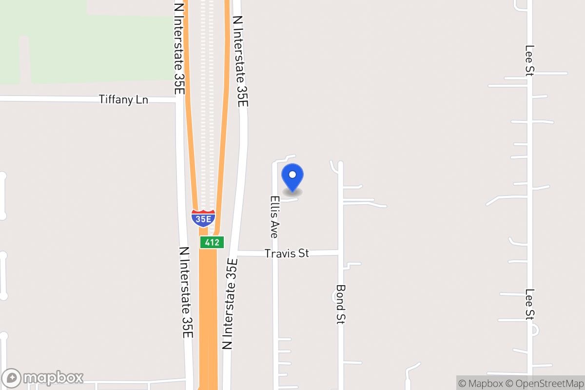 Map of 509   Ellis Ave, Red Oak, Tx 75154, Red Oak
