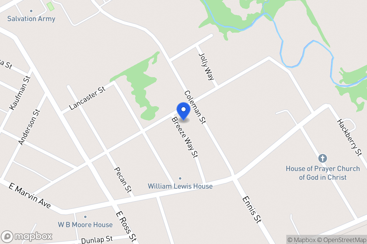 Map of 114   Breezeway St, Waxahachie, Tx 75165, Waxahachie