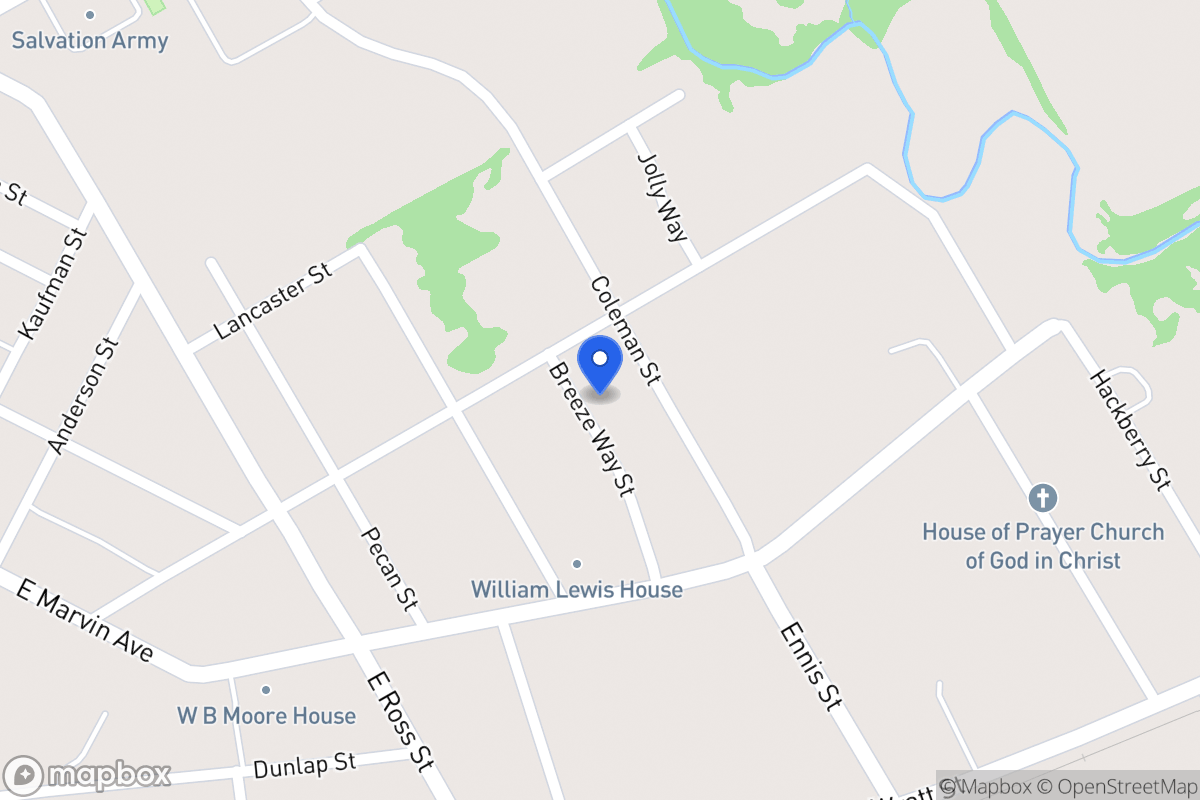 Map of 112   Breezeway St, Waxahachie, Tx 75165, Waxahachie