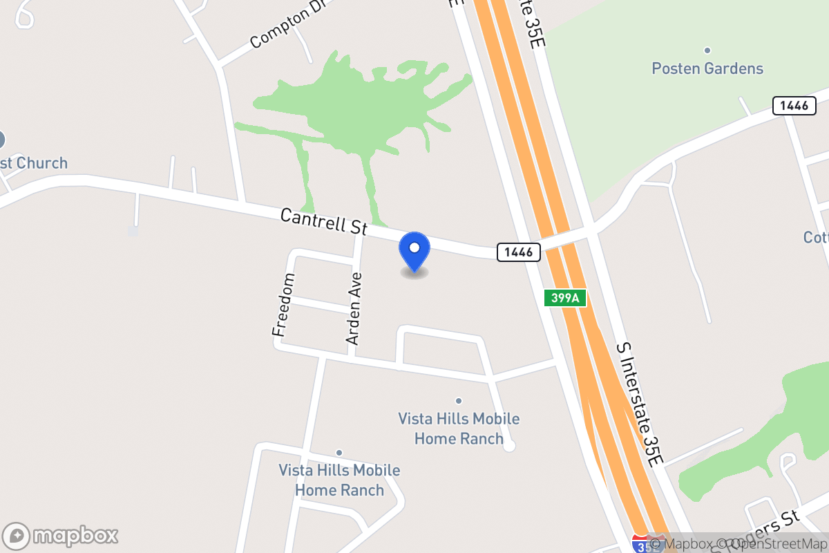 Map of 1117   Fm 1446  , Waxahachie, Tx 75167, Waxahachie