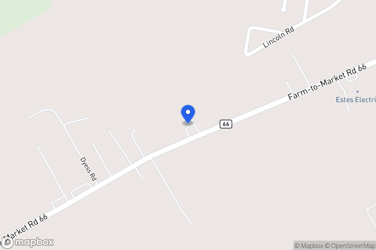 Map of 1690   Fm 66  , Waxahachie, Tx 75167, Waxahachie