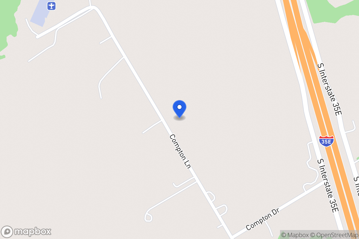 Map of 418   Compton Dr, Waxahachie, Tx 75167, Waxahachie