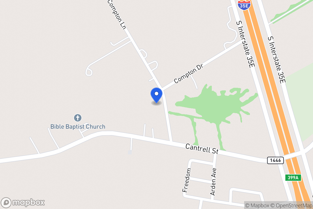 Map of 210   Compton Dr, Waxahachie, Tx 75167, Waxahachie