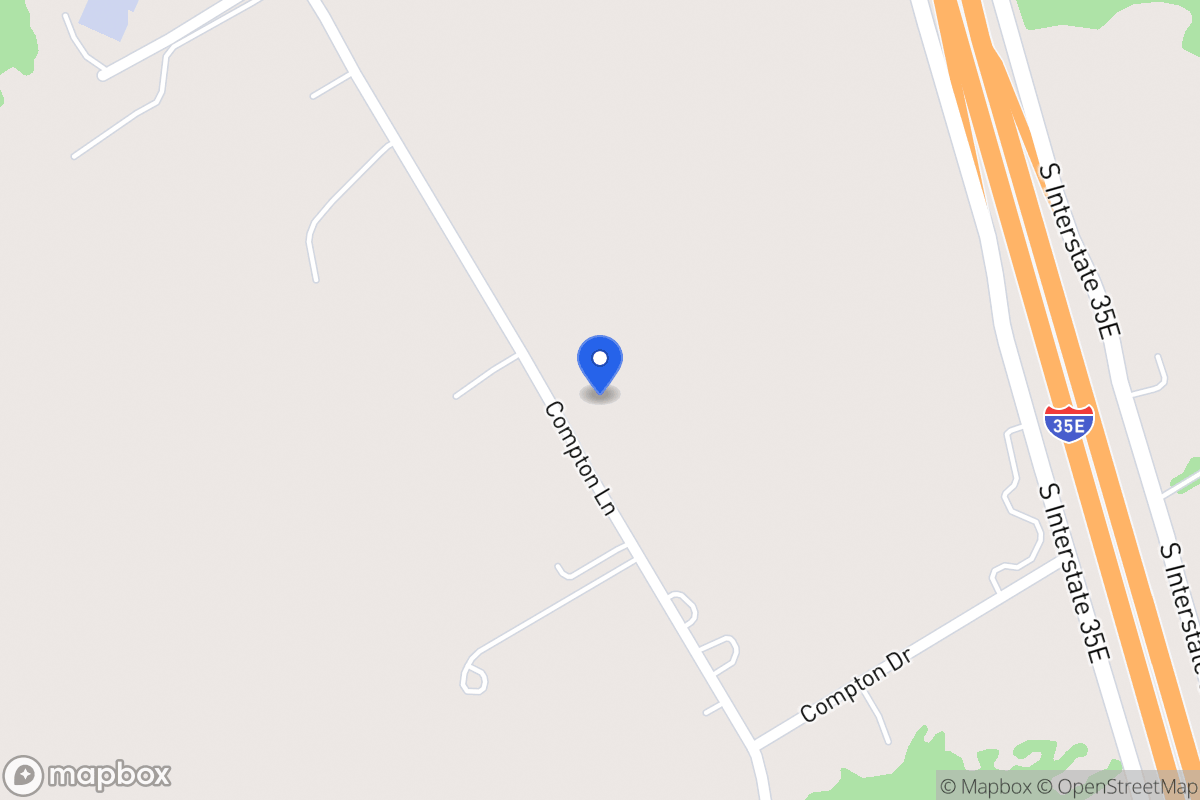 Map of 414   Compton Dr, Waxahachie, Tx 75167, Waxahachie