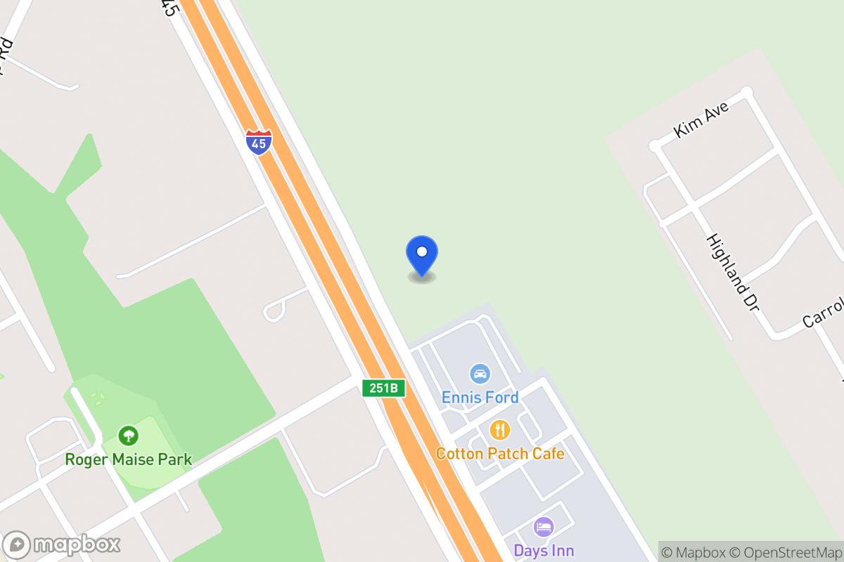 Map of N Interstate 45  , Ennis, Tx 75119, Ennis