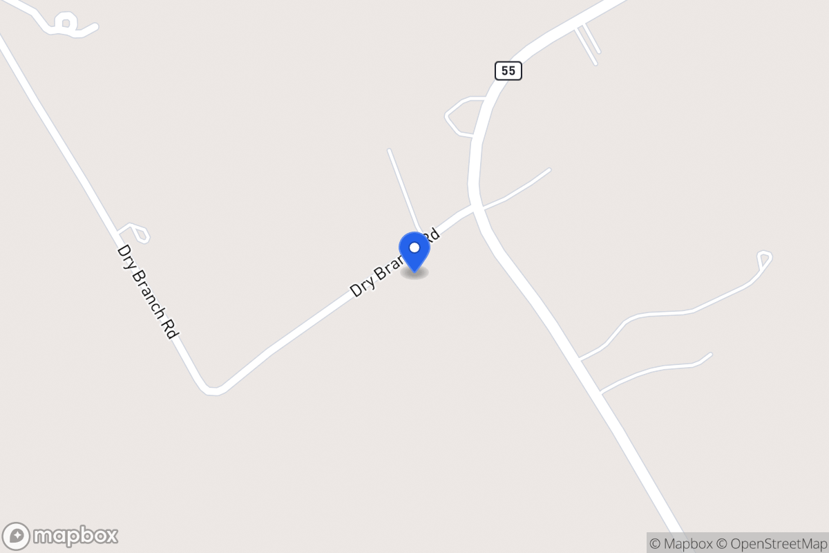 Map of 155   Dry Branch Rd, Avalon, Tx 76623, Avalon