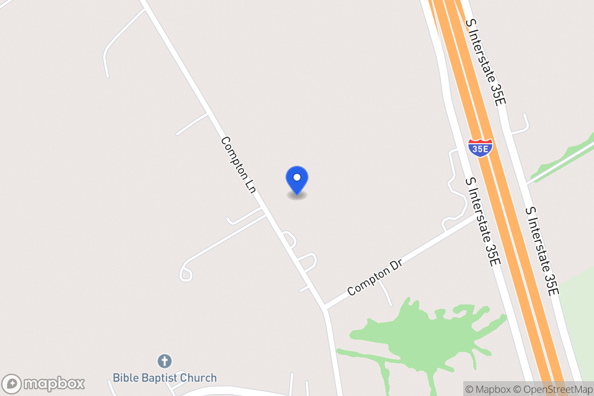 Map of 334   Compton Ln, Waxahachie, Tx 75167, Waxahachie