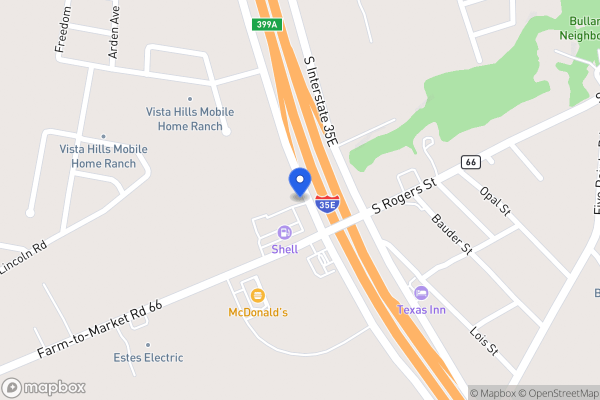 Map of Interstate 35  , Waxahachie, Tx 75165, Waxahachie