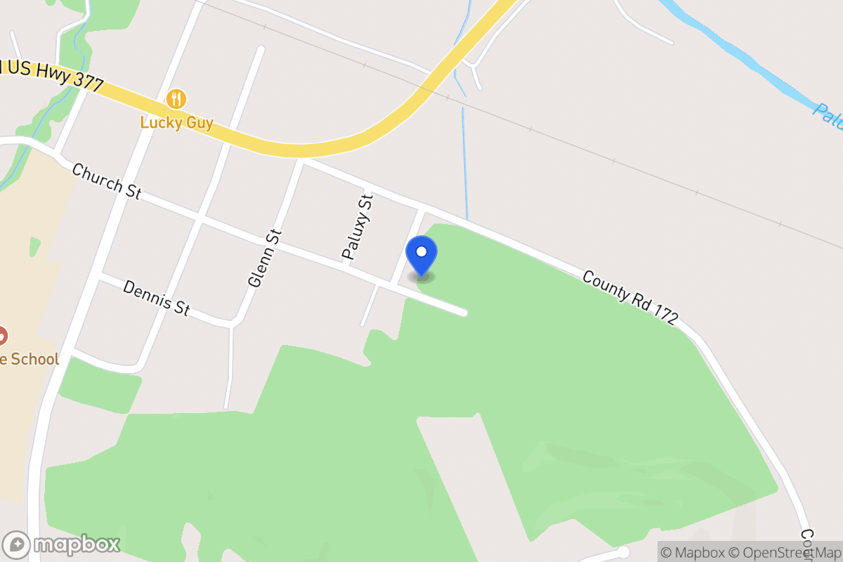 Map of 1397  Church , , Tx 000000