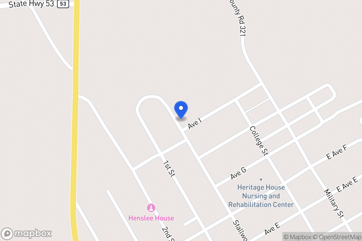 Map of Ave I , Rosebud, Tx 76570, Rosebud
