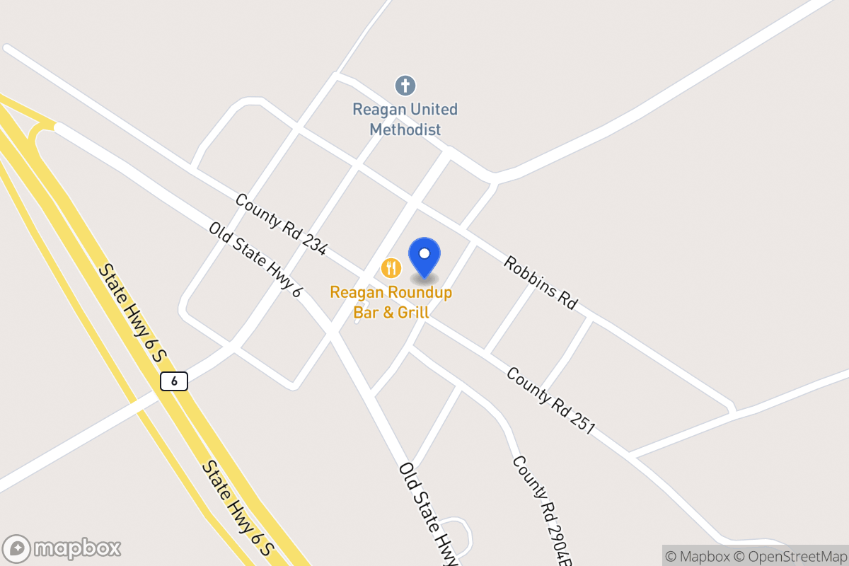 Map of Cr 251/Railroad St , Reagan, Tx 76680, Reagan
