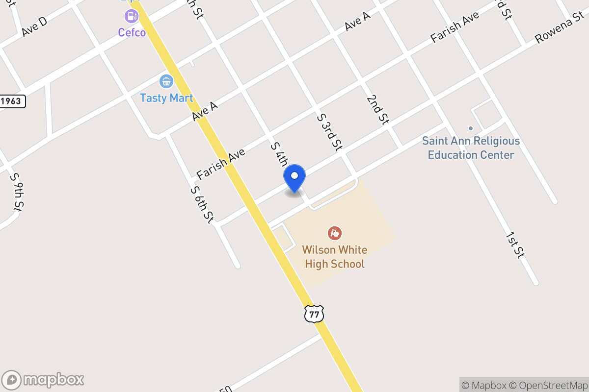 Map of 418  Rowena Ave , Rosebud, Tx 76570, Rosebud