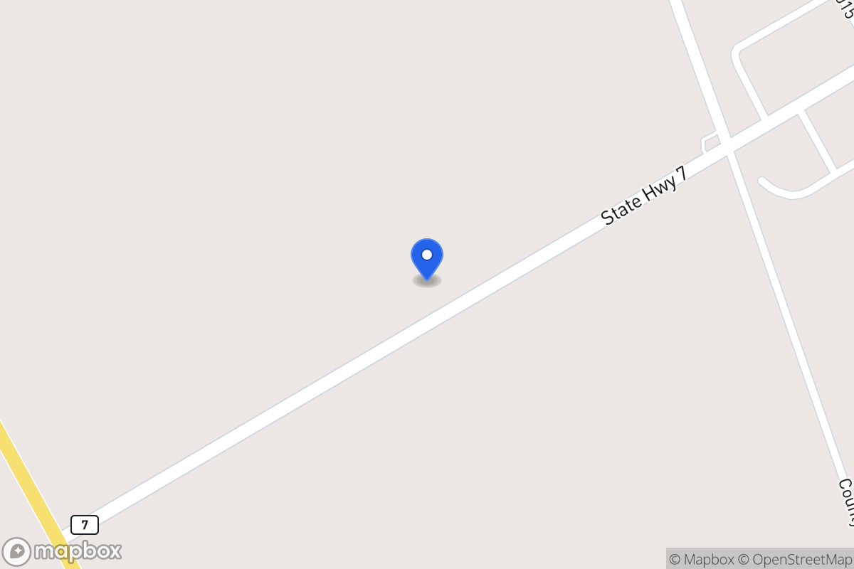 Map of Hwy 7 , , Tx