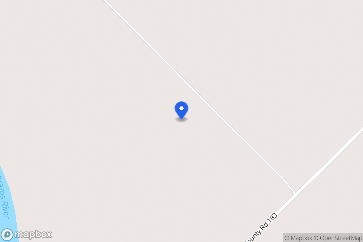 Map of Cr 184/Cr 183 , Marlin, Tx 76661, Marlin