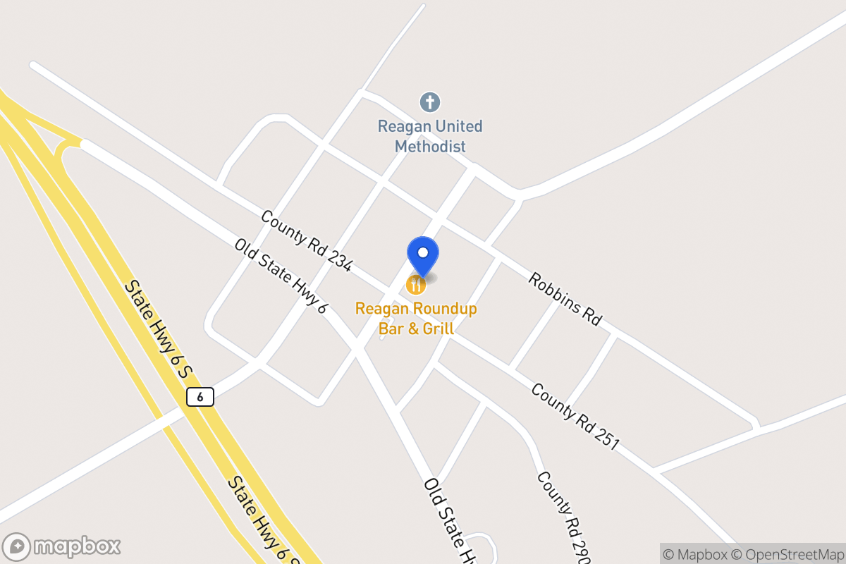 Map of 358  Cr 251 , Reagan, Tx 76680, Reagan