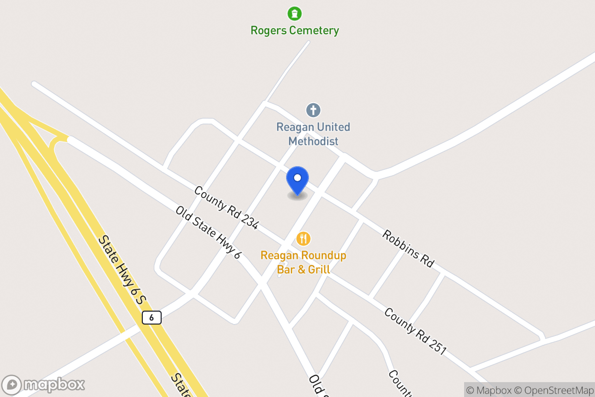 Map of 3715  Fm 413 , Reagan, Tx 76680, Reagan