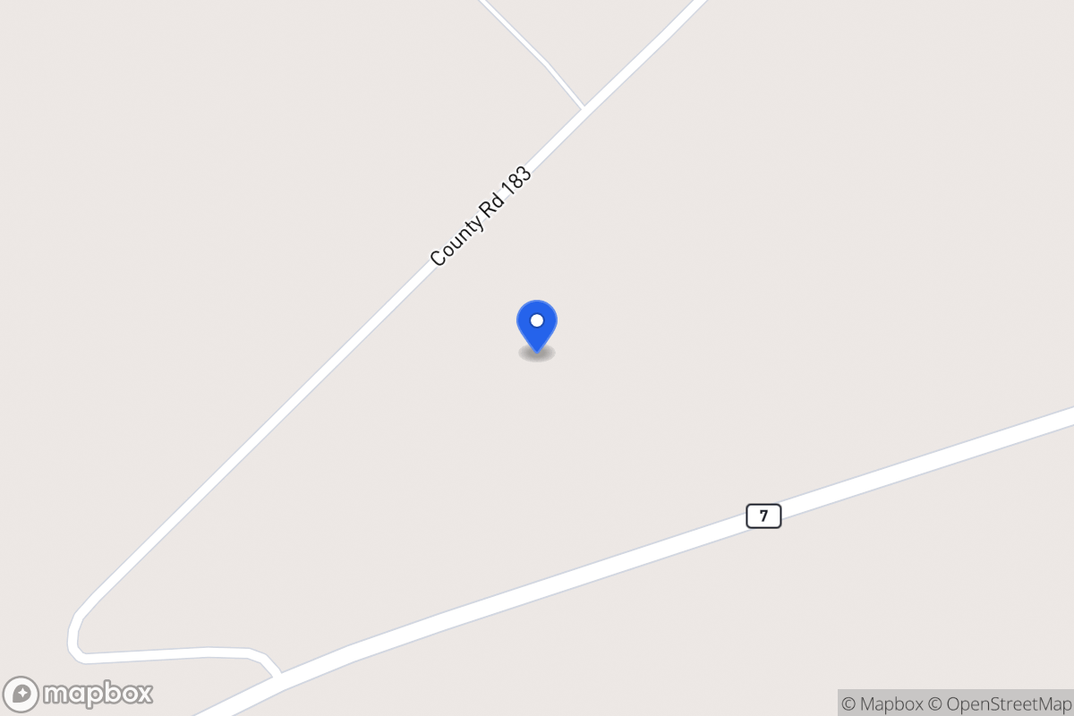 Map of Cr 183/Hwy 7 S , Marlin, Tx 76661, Marlin