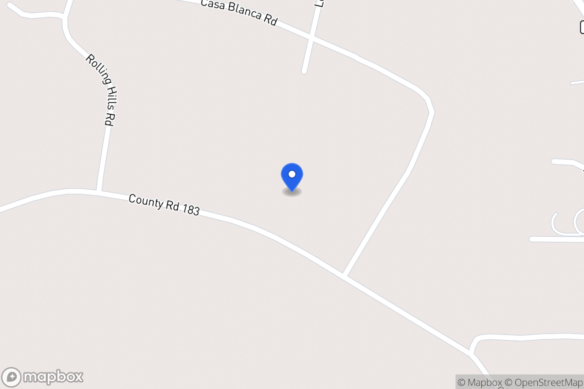 Map of Cr 183 , Marlin, Tx 76661, Marlin