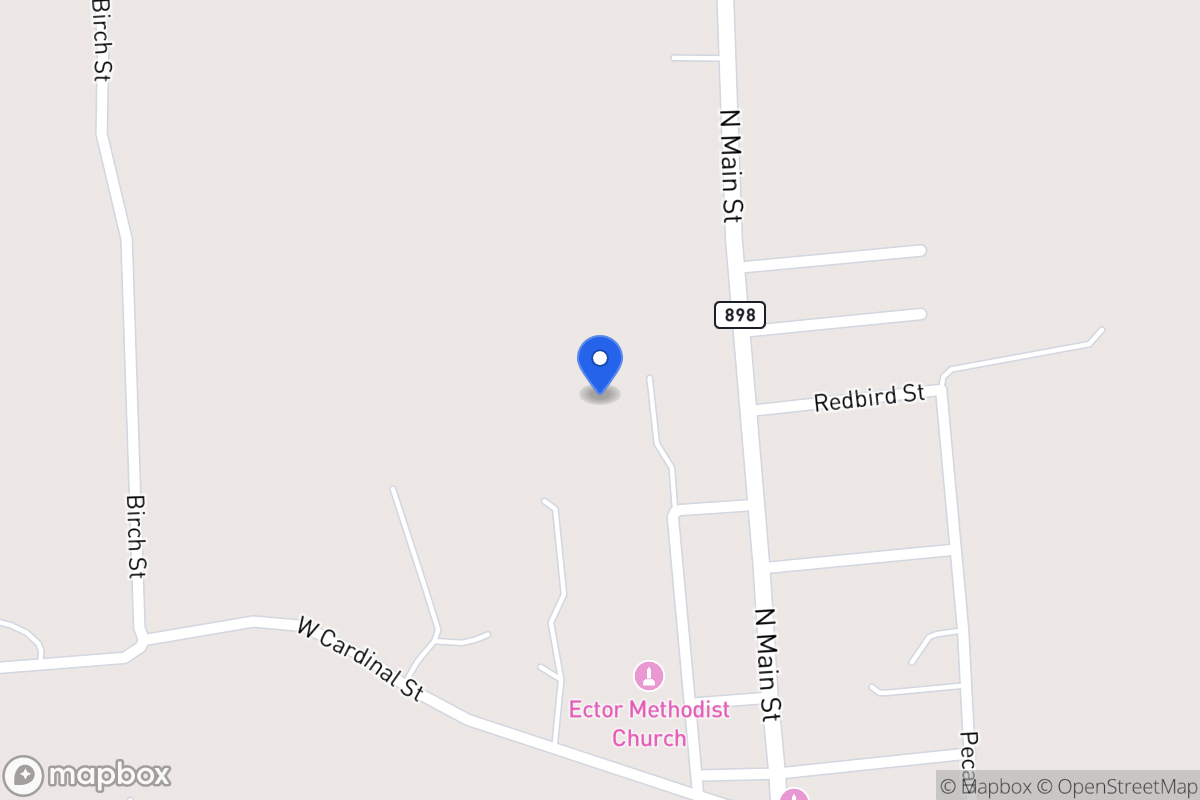Map of 413  Church , Ector, Tx 75439, Ector