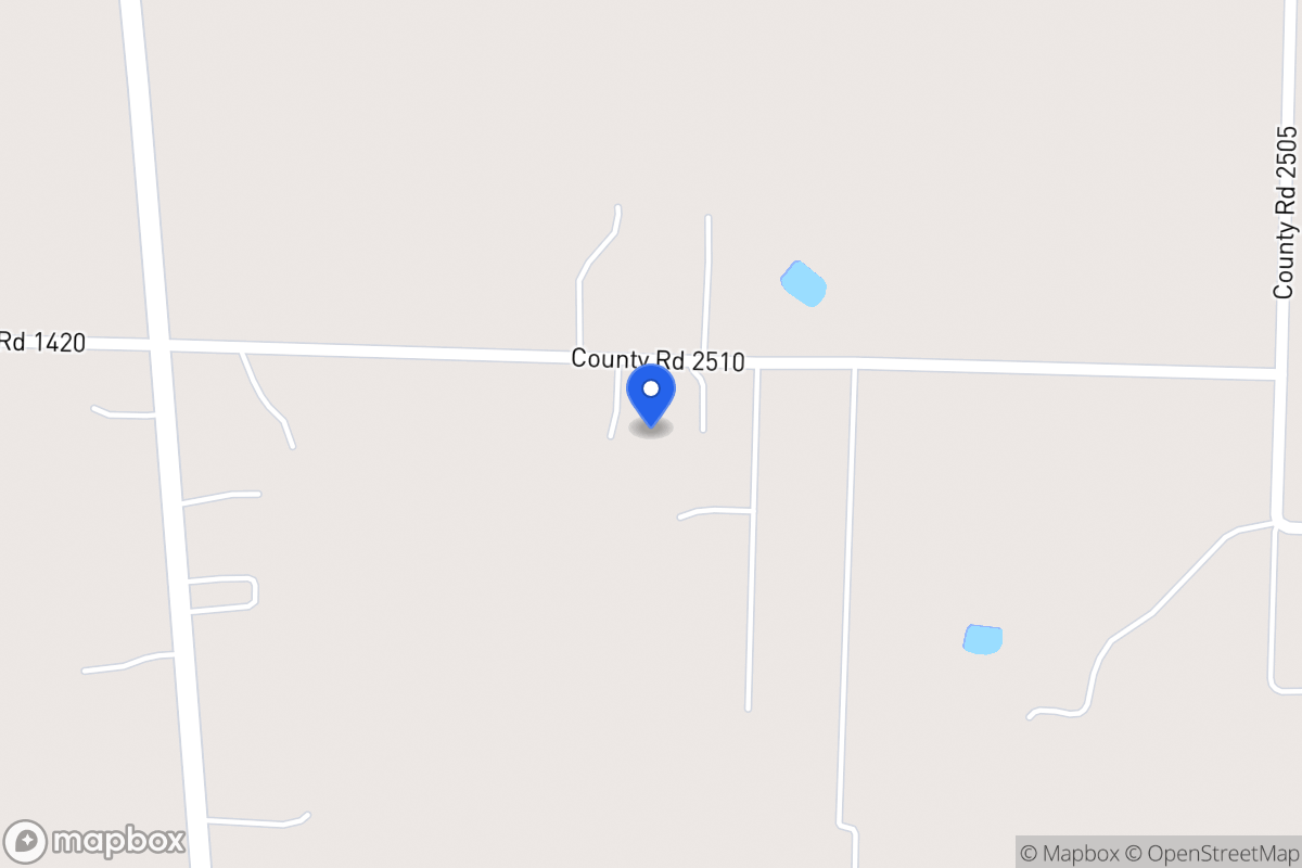 Map of 472  Cr 2510 , Bonham, Tx 75418, Bonham