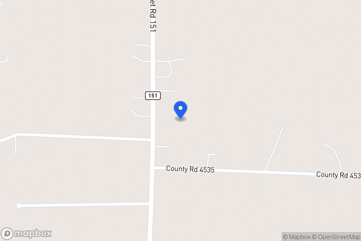 Map of 1244  Fm 151 , Trenton, Tx 75490, Trenton