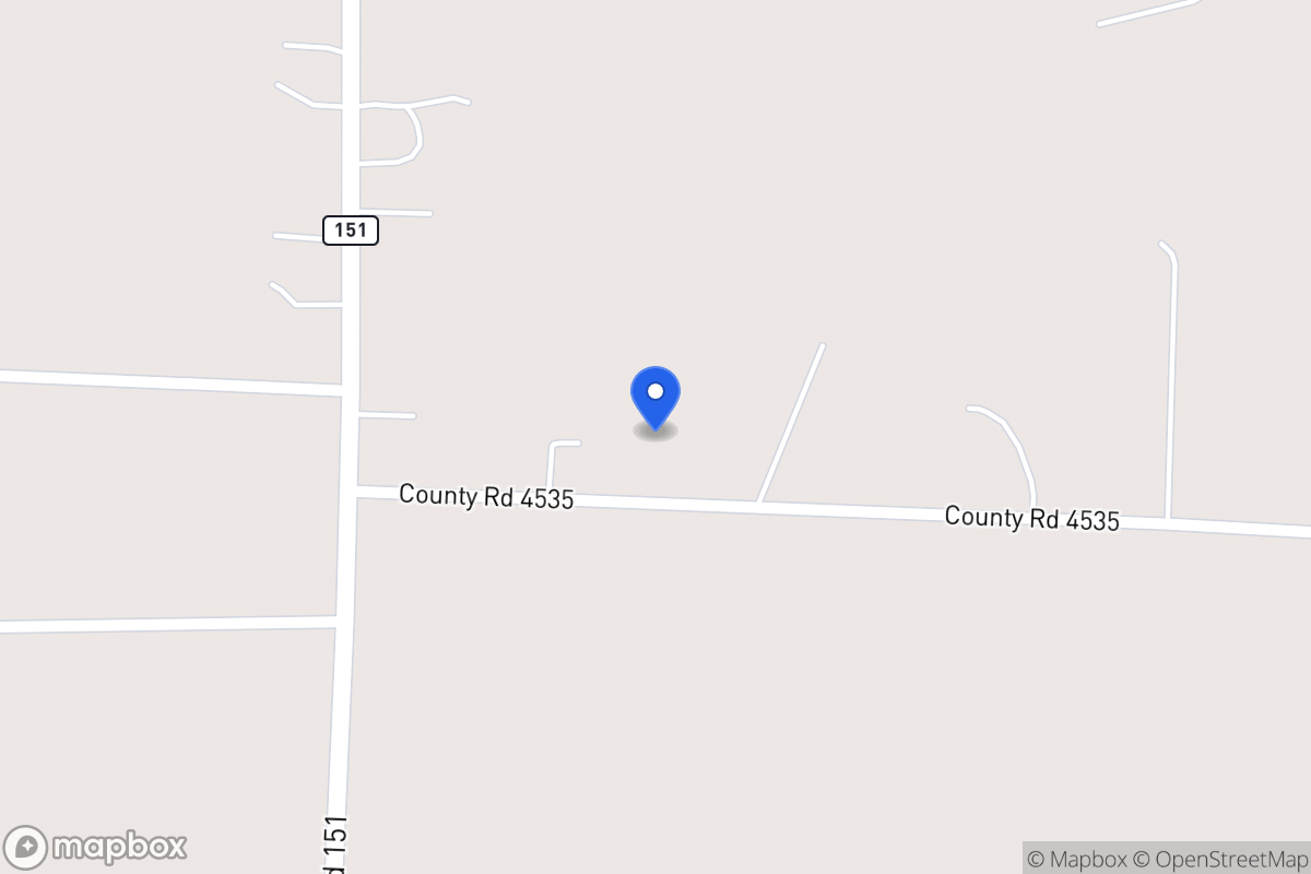 Map of 363  Cr 4536 , Trenton, Tx 75490, Trenton