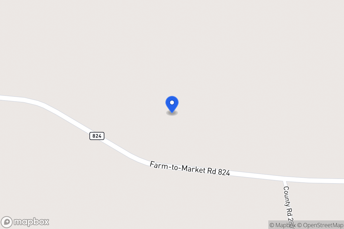 Map of Fm 824 , Honey Grove, Tx 75446, Honey Grove