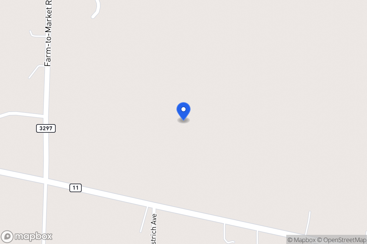 Map of Hwy 11 , Bonham, Tx, Bonham