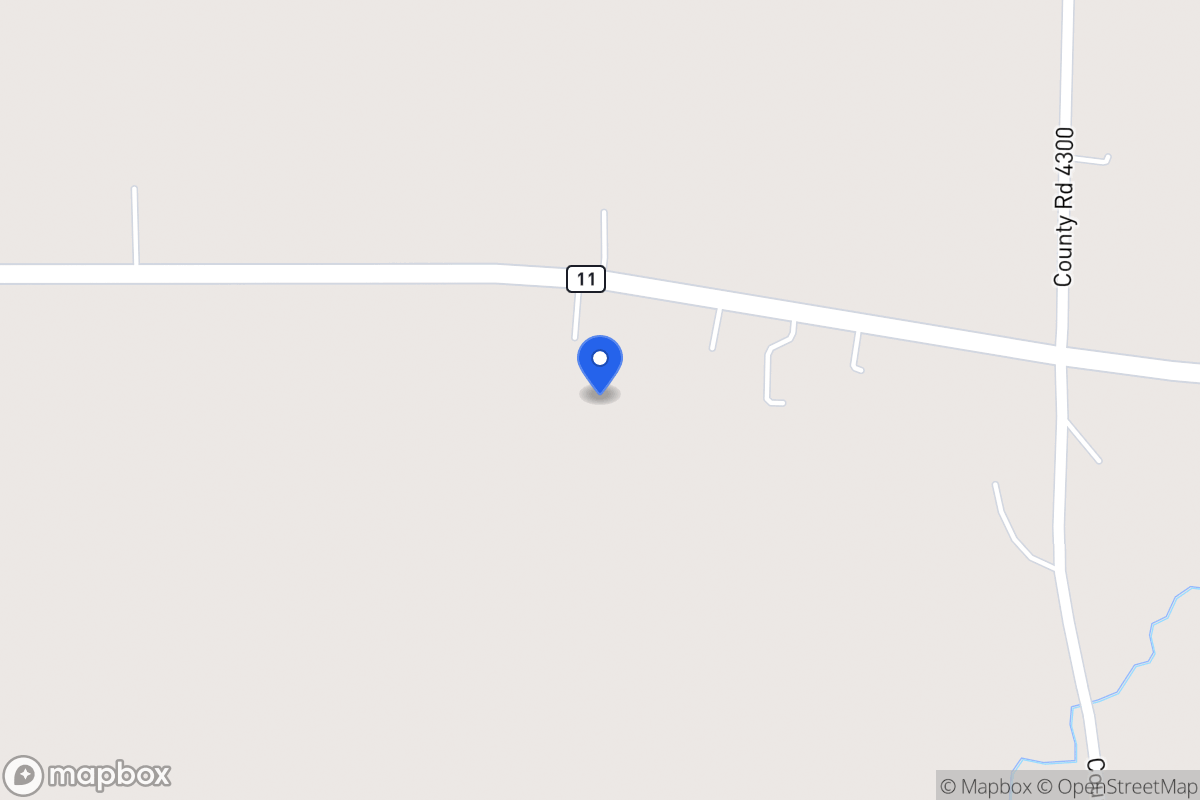 Map of 13563  Nw Hwy 11 , Whitewright, Tx 75491, Whitewright