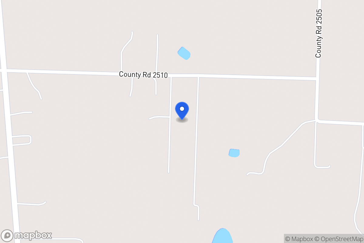 Map of 564  Cr 2510 , Bonham, Tx 75418, Bonham