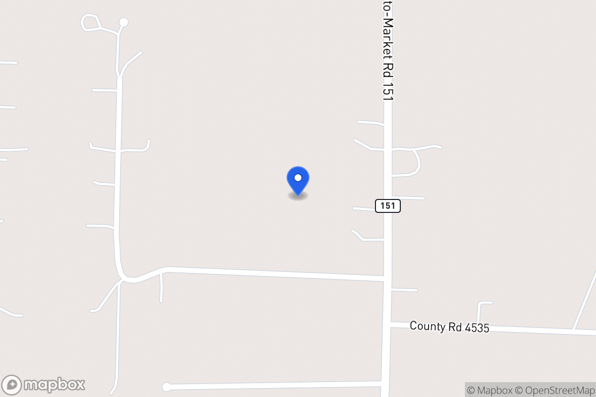 Map of 1323  Fm 151 , Trenton, Tx 75490, Trenton