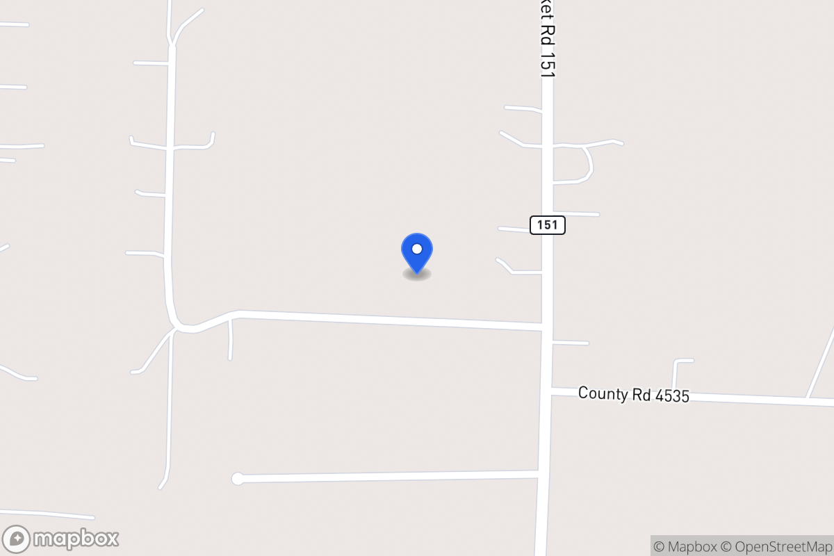 Map of 256  Cr 4444 , Trenton, Tx, Trenton
