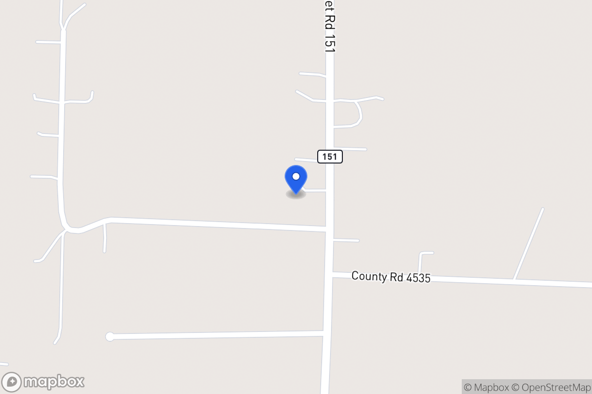 Map of 1281  Fm 151 , Trenton, Tx, Trenton