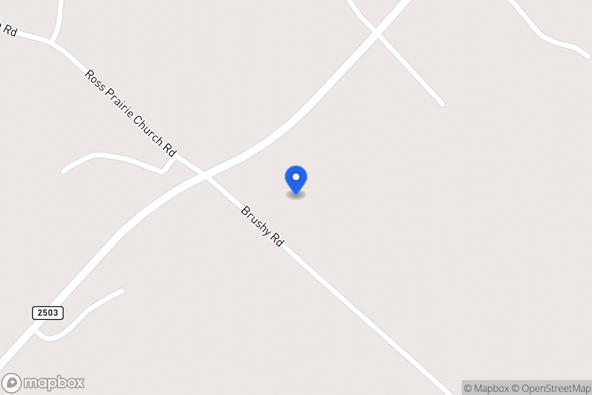 Map of 2806  Brushy Rd , Fayetteville, Tx, Fayetteville