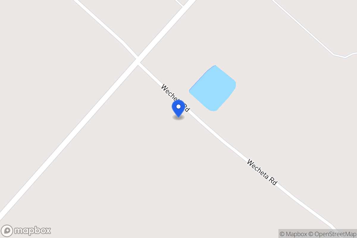 Map of 1631  Wecheta Rd , Fayetteville, Tx, Fayetteville