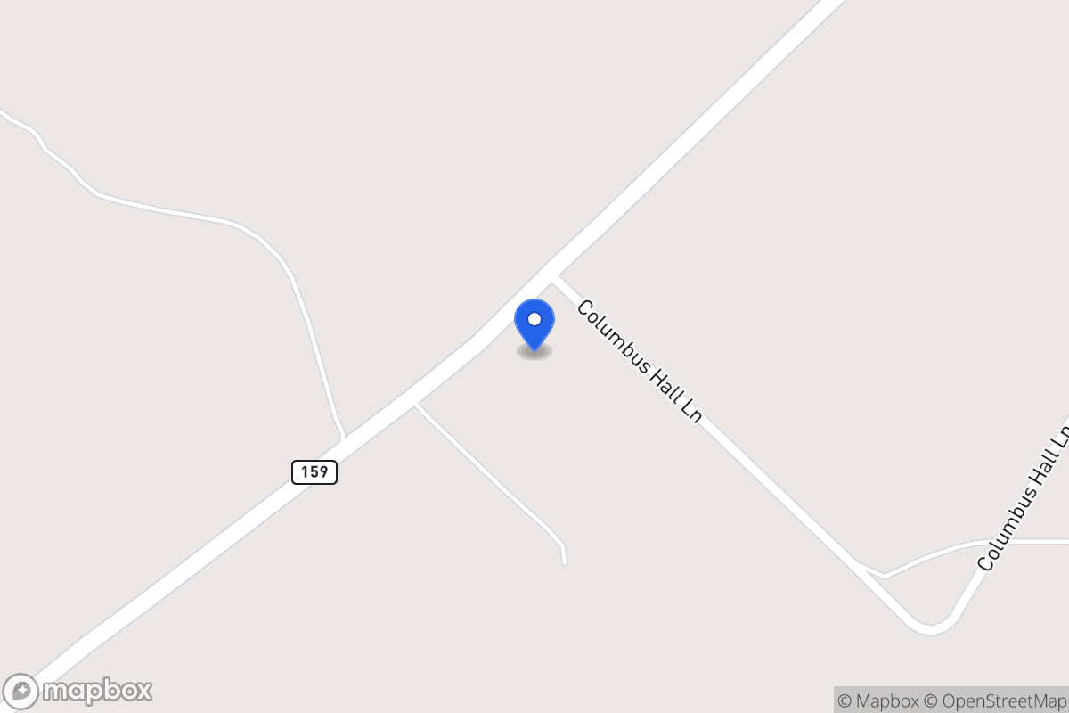 Map of 1202  E St Hwy 159 , Fayetteville Area, Tx, Fayetteville Area