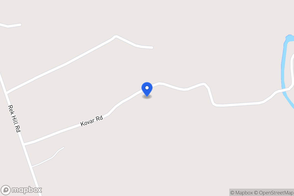 Map of 3404  Kovar Rd , Rek Hill Area, Tx, Rek Hill Area