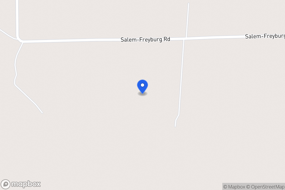 Map of 3426  Salem-Freyburg Rd , Freyburg Area, Tx, Freyburg Area